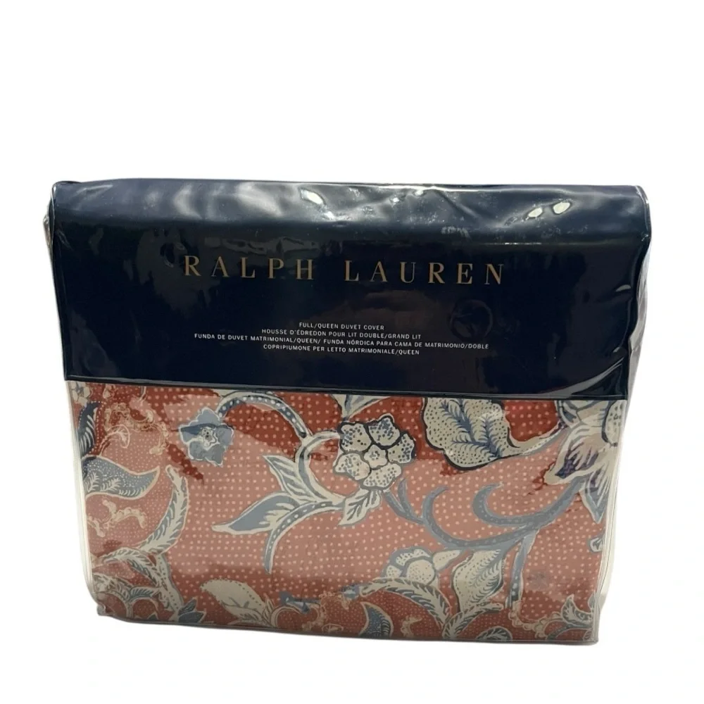 NWT Ralph Lauren Mirabelle Duvet Cover, Full/Queen $375